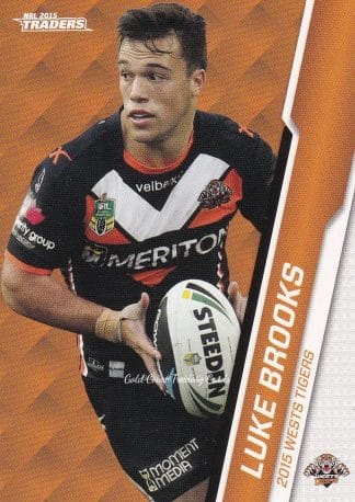 2015 NRL Traders Common Card - Base 151 Luke Brooks Wests Tigers