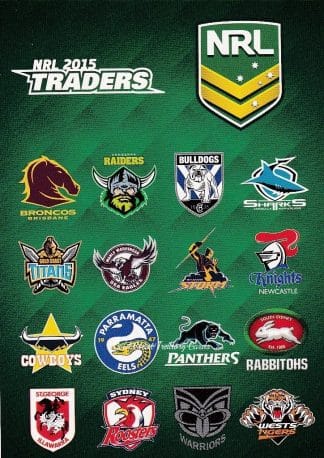 2015 NRL Traders Common Card - Base 161 Header Card