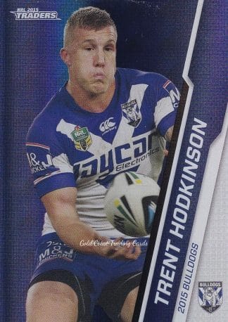 2015 NRL Traders Silver Parallels - P011 Trent Hodkinson Canterbury Bulldogs