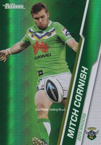 2015 NRL Traders Silver Parallels - P020 Mitch Cornish Canberra Raiders