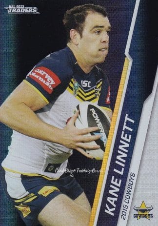 2015 NRL Traders Silver Parallels - P030 Kane Linnett North Qld Cowboys