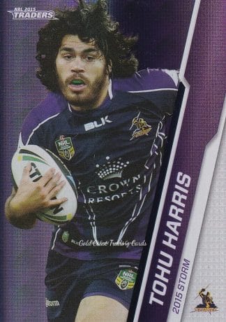 2015 NRL Traders Silver Parallels - P060 Tohu Harris Melbourne Storm