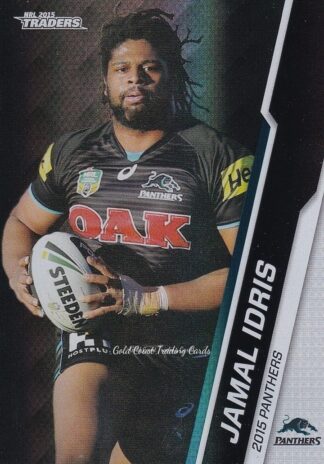2015 NRL Traders Silver Parallels - P082 Jamal Idris Penrith Panthers