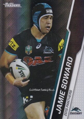 2015 NRL Traders Silver Parallels - P088 Jamie Soward Penrith Panthers