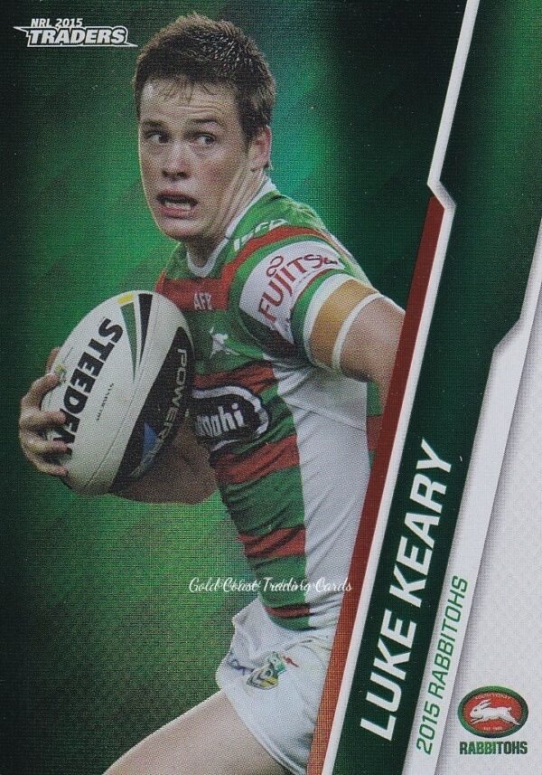 2015 NRL Traders Silver Parallels - P104 Luke Keary South Sydney Rabbitohs