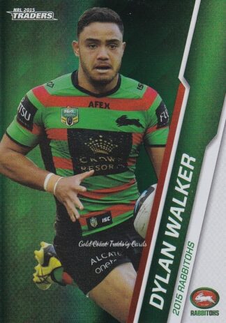 2015 NRL Traders Silver Parallels - P108 Dylan Walker South Sydney Rabbitohs