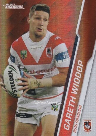 2015 NRL Traders Silver Parallels - P117 Gareth Widdop St George Dragons
