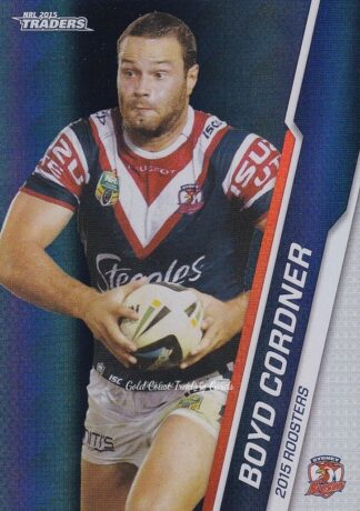 2015 NRL Traders Silver Parallels - P118 Boyd Cordner Sydney Roosters