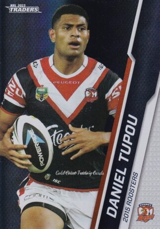 2015 NRL Traders Silver Parallels - P125 Daniel Tupou Sydney Roosters