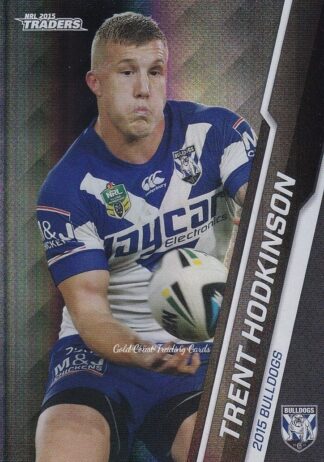 2015 NRL Traders Black Parallels - PS011 Trent Hodkinson Canterbury Bulldogs