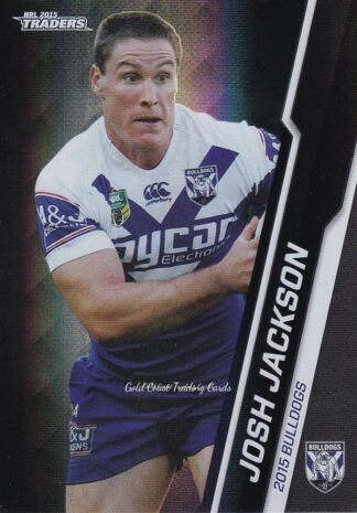 2015 NRL Traders Black Parallels - PS012 Josh Jackson Canterbury Bulldogs