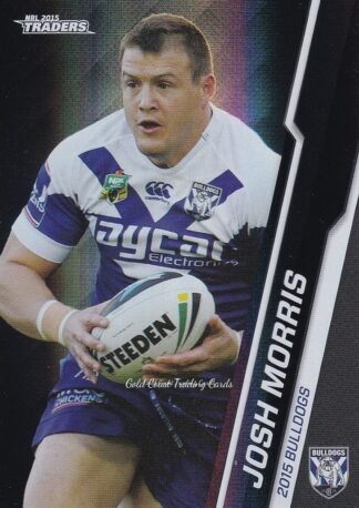 2015 NRL Traders Black Parallels - PS013 Josh Morris Canterbury Bulldogs