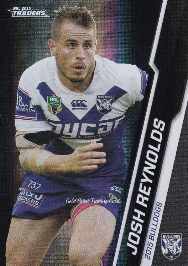 2015 NRL Traders Black Parallels - PS016 Josh Reynolds Canterbury Bulldogs