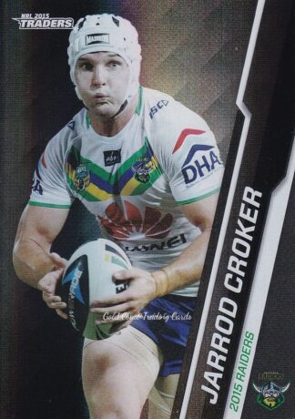 2015 NRL Traders Black Parallels - PS021 Jarrod Croker Canberra Raiders