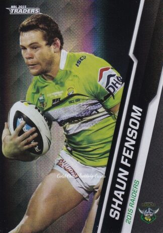 2015 NRL Traders Black Parallels - PS022 Shaun Fensom Canberra Raiders