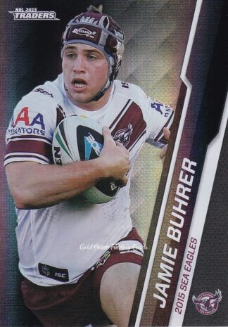 2015 NRL Traders Black Parallels - PS047 Jamie Buhrer Manly Sea Eagles