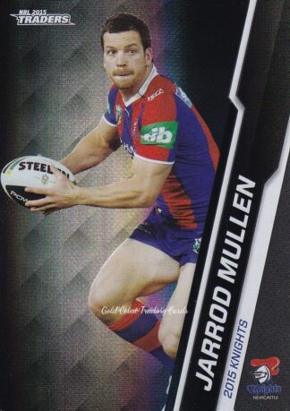 2015 NRL Traders Black Parallels - PS068 Jarrod Mullen Newcastle Knights