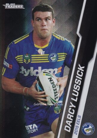 2015 NRL Traders Black Parallels - PS074 Darcy Lussick Parramatta Eels
