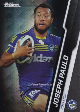 2015 NRL Traders Black Parallels - PS078 Joseph Paulo Parramatta Eels