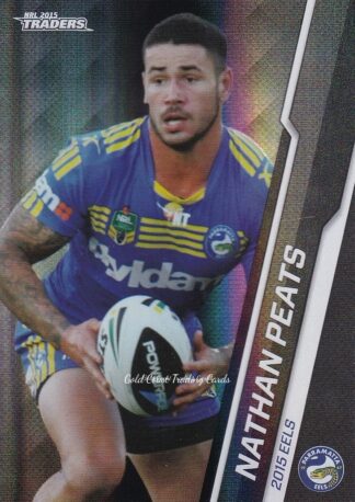 2015 NRL Traders Black Parallels - PS079 Nathan Peats Parramatta Eels