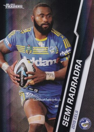 2015 NRL Traders Black Parallels - PS080 Semi Radradra Parramatta Eels