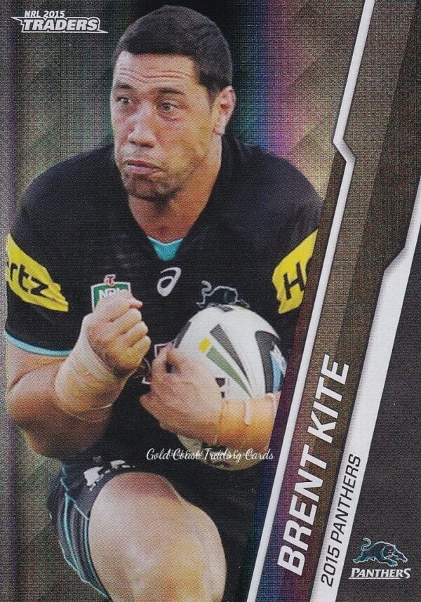 2015 NRL Traders Black Parallels - PS083 Brent Kite Penrith Panthers