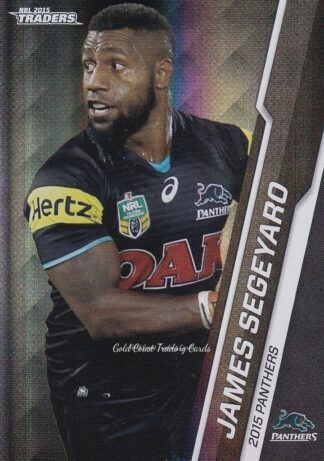 2015 NRL Traders Black Parallels - PS087 James Segeyaro Penrith Panthers