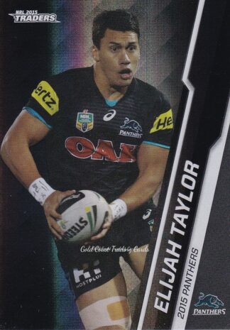 2015 NRL Traders Black Parallels - PS089 Elijah Taylor Penrith Panthers