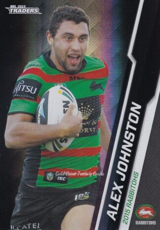 2015 NRL Traders Black Parallels - PS103 Alex Johnston South Sydney Rabbitohs