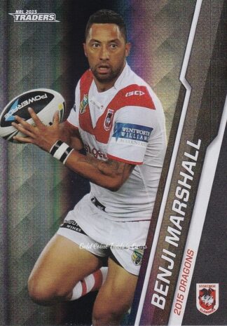 2015 NRL Traders Black Parallels - PS112 Benji Marshall St George Dragons