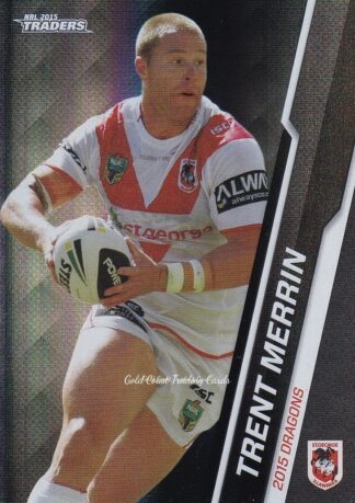 2015 NRL Traders Black Parallels - PS113 Trent Merrin St George Dragons