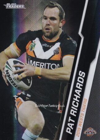 2015 NRL Traders Black Parallels - PS140 Pat Richards Wests Tigers