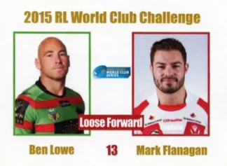 2015 World Club Challenge - Card 13 Ben Lowe & Mark Flanagan