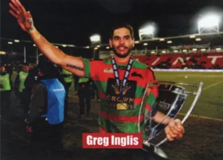 The NRL Trading Card Specialists 12 2015 World Club Challenge - Card 29 Greg Inglis