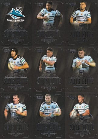 2016 NRL Elite Base Team Set - Cronulla Sharks