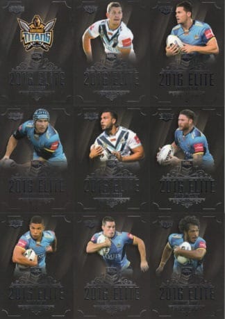 2016 NRL Elite Base Team Set - Gold Coast Titans