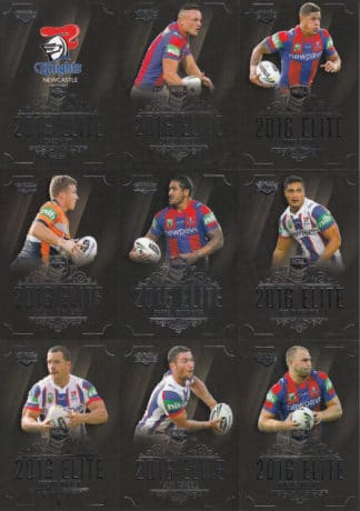 2016 NRL Elite Base Team Set - Newcastle Knights