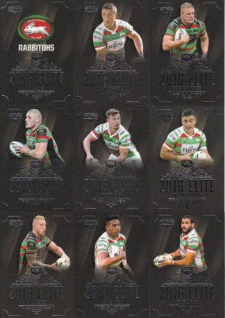 2016 NRL Elite Base Team Set - South Sydney Rabbitohs