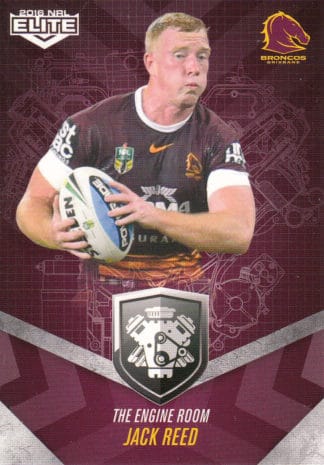2016 NRL Elite Engine Room - ER03 Jack Reed Brisbane Broncos