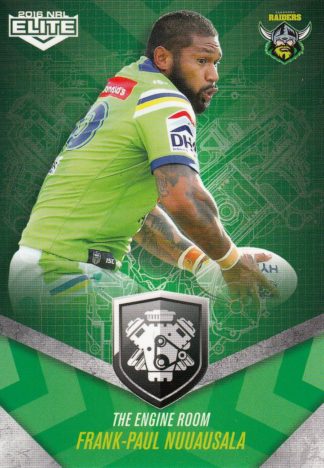 2016 NRL Elite Engine Room - ER07 Frank-Paul Nuuausala Canberra Raiders