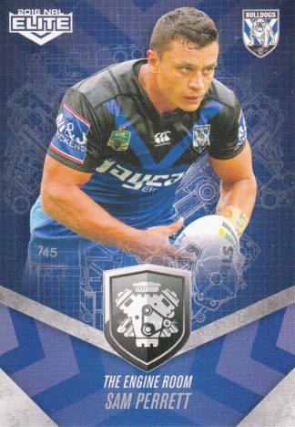 2016 NRL Elite Engine Room - ER12 Sam Perrett Canterbury Bulldogs