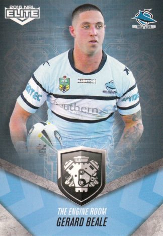 2016 NRL Elite Engine Room - ER13 Gerard Beale Cronulla Sharks