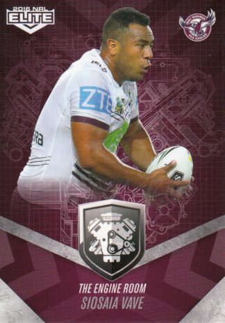 2016 NRL Elite Engine Room - ER24 Siosaia Vave Manly Sea Eagles