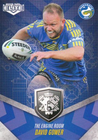 2016 NRL Elite Engine Room - ER38 David Gower Parramatta Eels