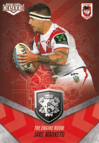 2016 NRL Elite Engine Room - ER51 Jake Marketo St George Dragons