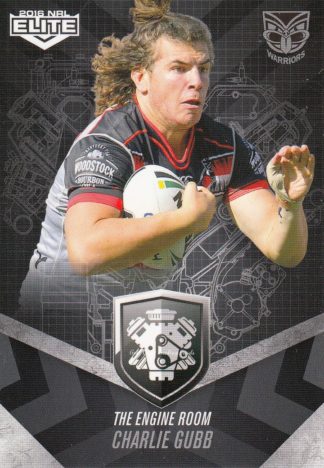 2016 NRL Elite Engine Room - ER57 Charlie Gubb Warriors