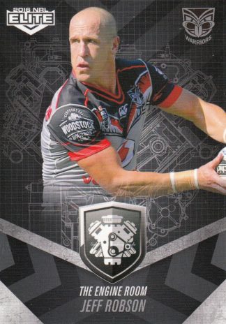 2016 NRL Elite Engine Room - ER59 Jeff Robson Warriors