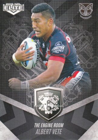 2016 NRL Elite Engine Room - ER60 Albert Vete Warriors