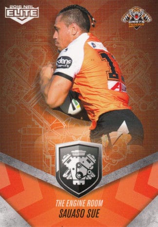 2016 NRL Elite Engine Room - ER64 Sauaso Sue Wests Tigers