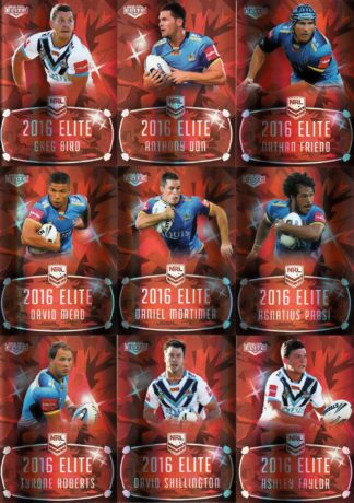 2016 NRL Elite Ruby Mojo - MR05 Gold Coast Titans Team Set